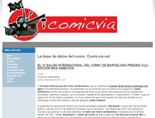 Tablet Screenshot of comicvia.net
